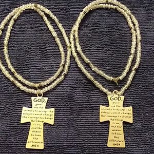 Serenity Cross Necklace